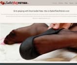 Ballet Flats Fetish Image